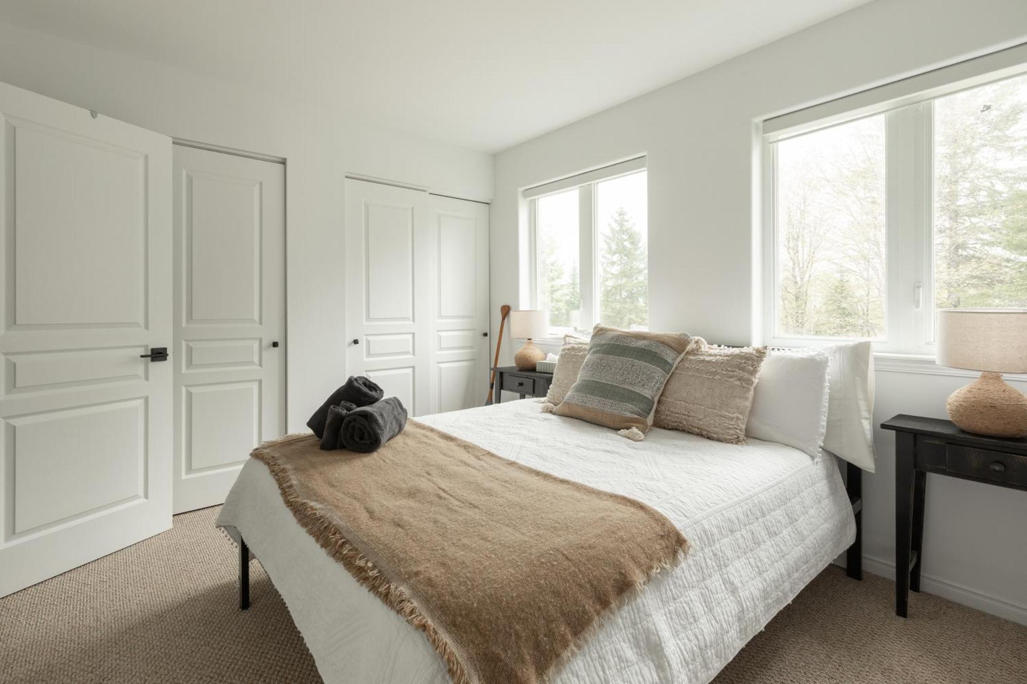 2-Level Home - Tremblant Mountain View - Fireplace مونت تريمبلانت المظهر الخارجي الصورة